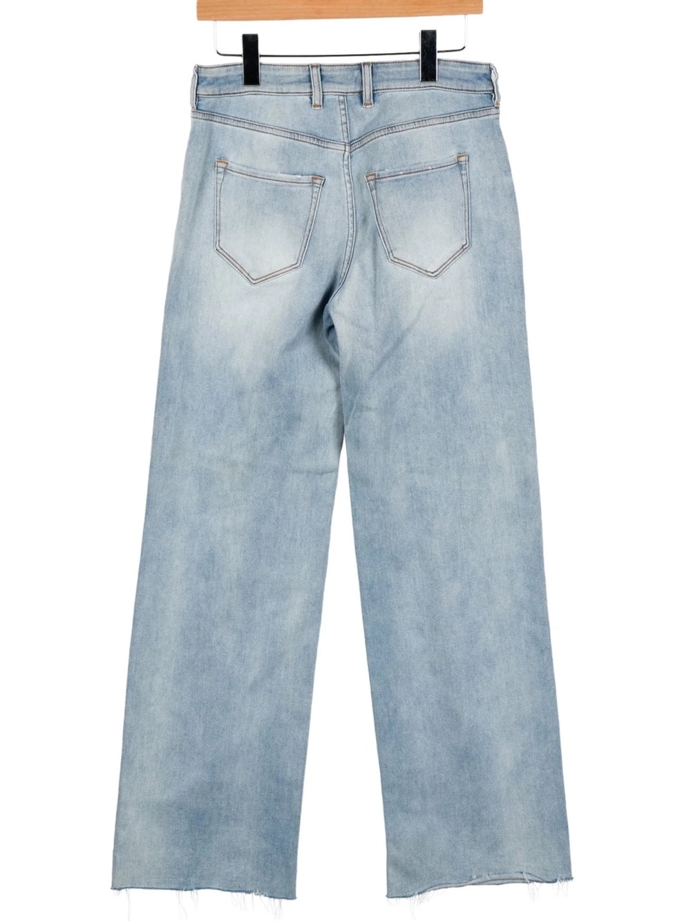 SER.O.YA Brooklyn High-Rise Straight Leg Jeans Light Wash - Picture 3 of 3